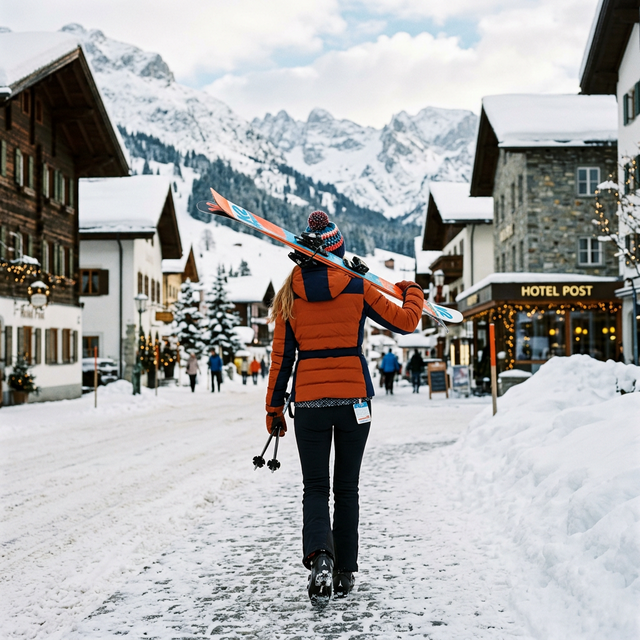 How to Carry Your Skis Like a Pro